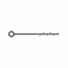 Steel goalmouth anchor for backyard soccer goal spare nets and parts